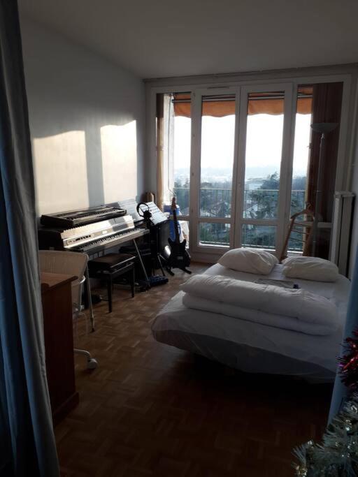 T4/5 Avec Vue Sur Les Alpes A 5 Minutes De Lyon Daire La Mulatiere Dış mekan fotoğraf